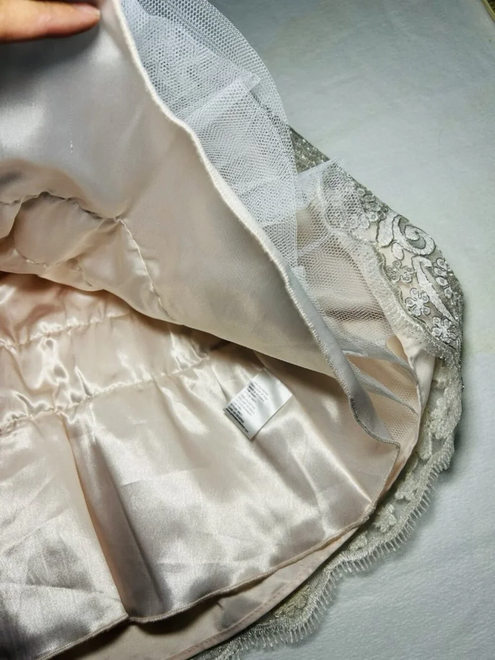 American Princess Light Pink Lace Dress Size 5